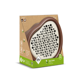 organic bienenhotel 25cm kastanien braun